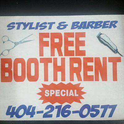 Now hiring Professional Stylist and Barber