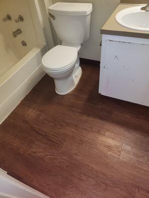 After Pic of a bathroom cleaned by DIRTBUSTERS