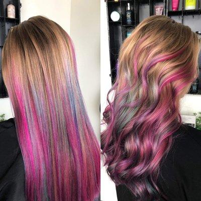 Unicorn hair