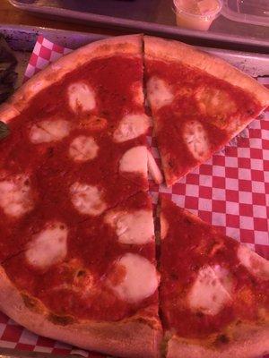 Margherita Pizza with "extra" cheese