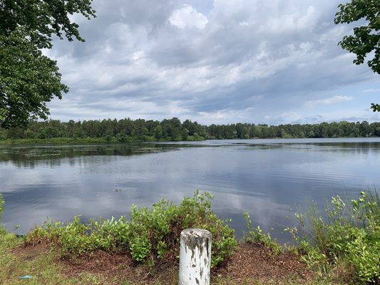 View of the lake