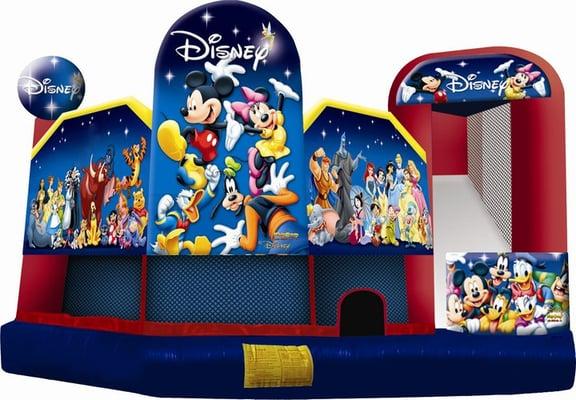 Awesome World of Disney Combo Moon Bounce!