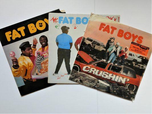 Fat Boys, two $10 albums with high surface noise. Although, I appreciated the "buy one get one free".