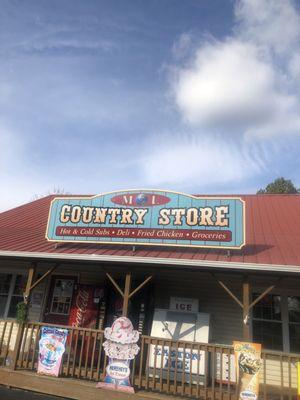 The store under it's new ownership name, M & L Country Store.