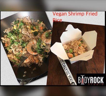 Vegan Shrimp Fried Rice