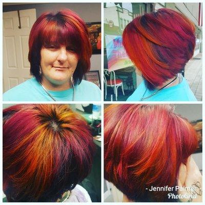 Color, cut , and style!!! By Jennifer Shackleford