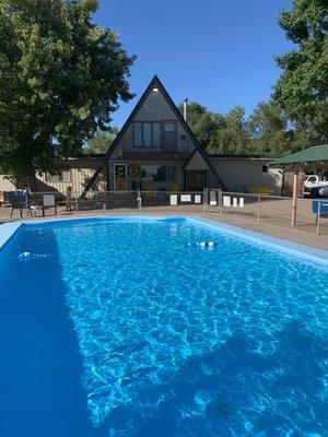 Our crystal clear refreshing pool