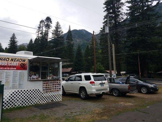 Nothing like grabbing Thai Takeout up at Wallowa Lake! This little place comes highly recommended by the locals.