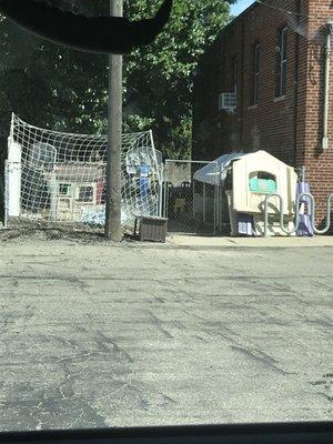 Outside toddler play area???