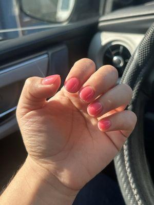 Gel nail overlay