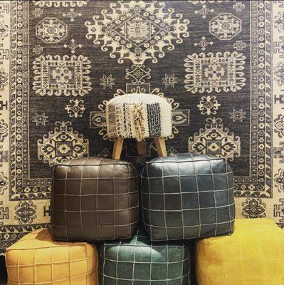 Pick the perfect pouf for you! We have lots of great options for poufs, ottomans, footstools, side tables and coffee tables.