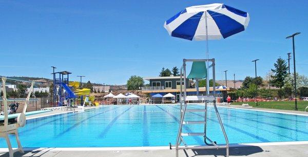 Thompson Park 50 meter pool for The Dalles.  Project constructed 2015.