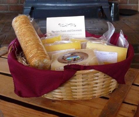 Cheese makes a great gift!  Call or email us for shipping information.