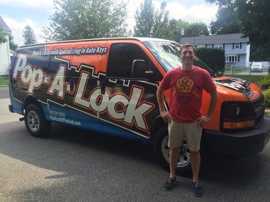 Check out our custom Pop-A-Lock Van!