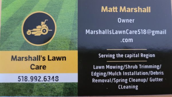 Marshall's Lawn Care