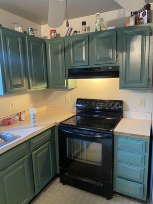 Refinished Kitchen Cabinets