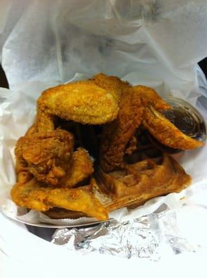 Chicken and waffles....the truth!