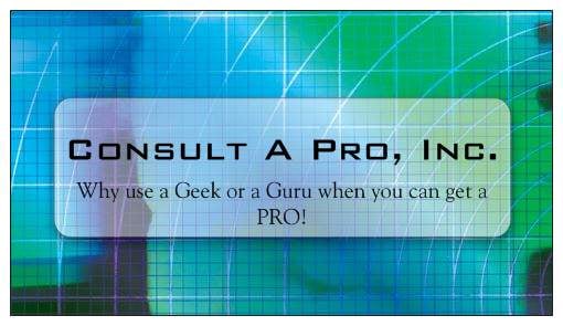 Why use a Geek or Guru when you can get a PRO!