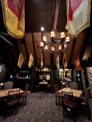 The Beautiful Interior of the 100 year old Scottish Pub & Steakhouse. C.C.Brown's The Original Hot Fudge Sundae @ Tam O'Shanter