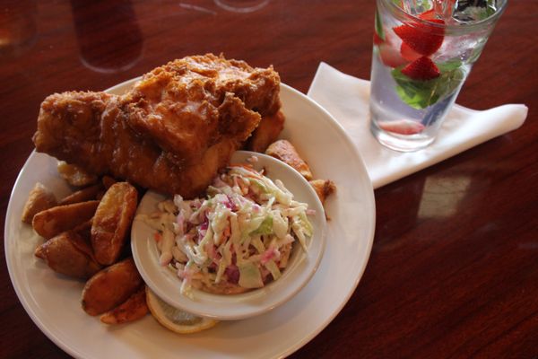 Fish & Chips - 16oz of Fresh Atlantic Cod!