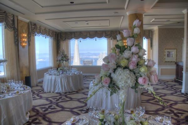 SF Events and Flowers @ Fairmont hotel San Francisco