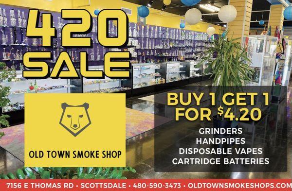 Please join us for our 4/20 Sale!