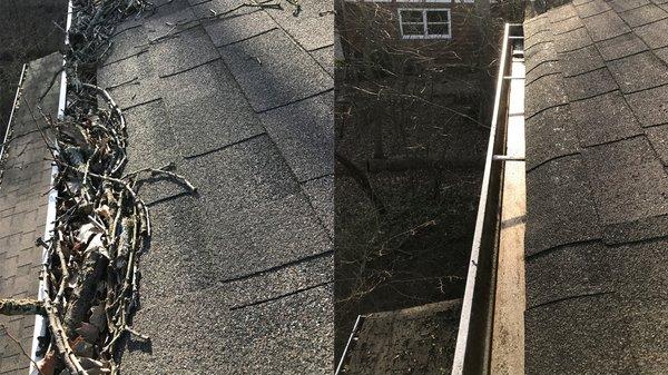 Gutter cleaning