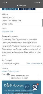 A lot of money for Non Profit Organization that's tied to Children Protective Services.