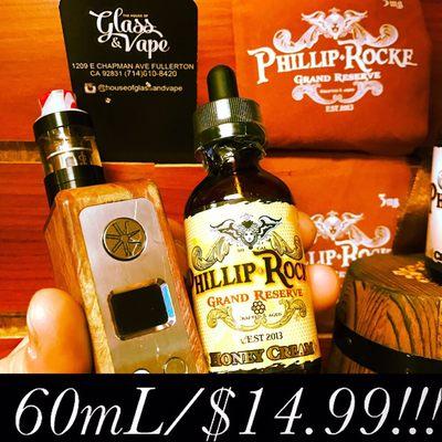 Any 60ml $14.99 any day all day only at @houseofglassandvape