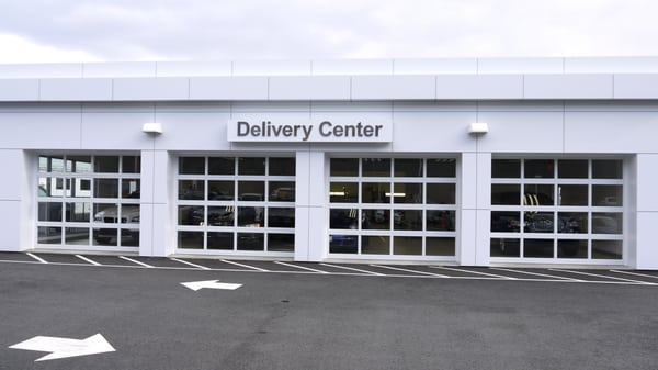 Our unique customer vehicle delivery center - one of its kind in the tri-state area!