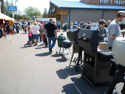 Stop in for our annual Grill expo the first weekend in May.