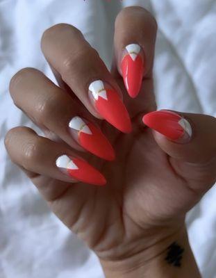 Stiletto acrylics