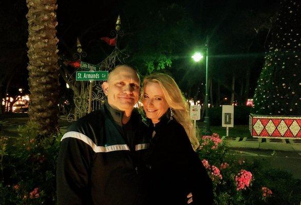 Reid Bellanca and Kelly Bellanca enjoying Sarasota, FL