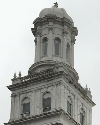 Partial tower and dome...beautiful even needing repairs