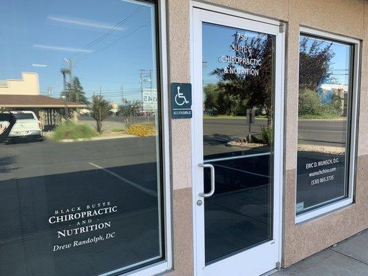 Black Butte Chiropractic and Nutritio is in Suite C.