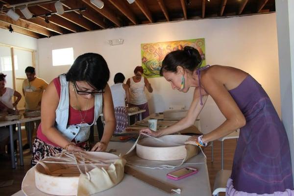 drum workshop at Yosoy