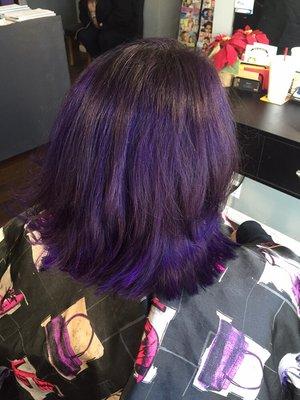 Some vivid purple to liven things up