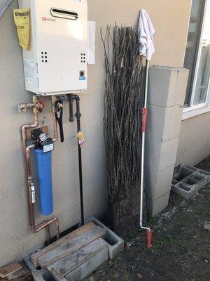 Tankless install