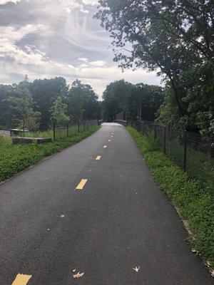 The bridge over Rt 9 is open