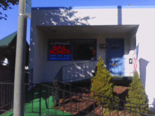 A-Affordable Bail Bonds, Everett Office.  Across the street from the jail.