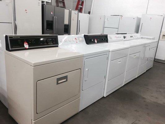 Affordable used appliances have been cleaned, tested and include a 30 day warranty!