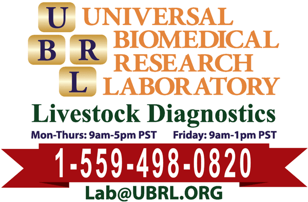 UBRL Livestock Diagnostics