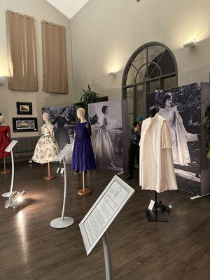 1957 dresses from Vogue's Paris night looks exhibition