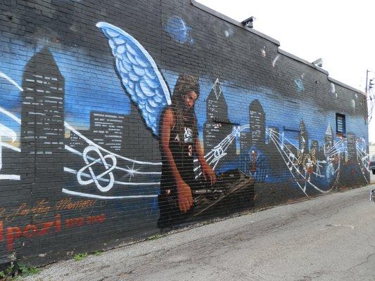 Mpozi Mural by the BRIDGE Collective (2008)