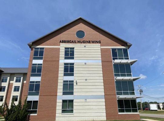 The Abbiegail Hugine Wing of the Hugine Living Learning Complex