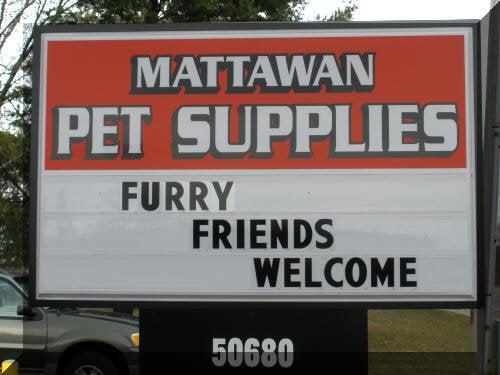 Your pets are always welcome.