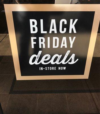 Black Friday deals already in store