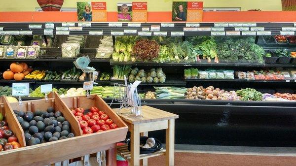 Los Alamos Cooperative Market vegetables and salad