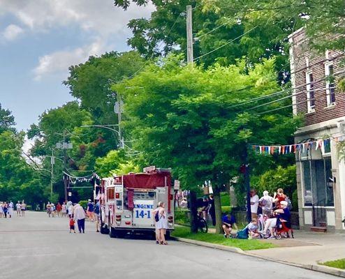 Swarthmore Fire Association-- 2023, 4th of July fun in Swarthmore Borough thanks to the Fire Association!