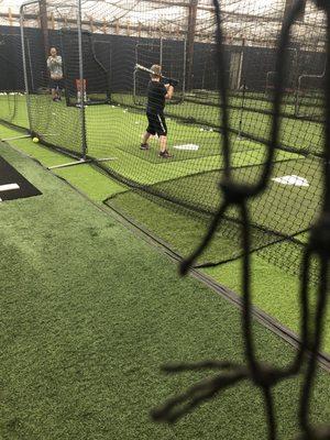 Private hitting lessons